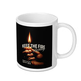 Keep The Fire Burning Design Coffee Mug product